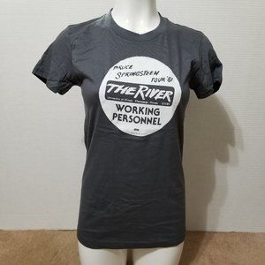 Bruce Springsteen shirt Large The River Tour 81 pass graphic band merch retro